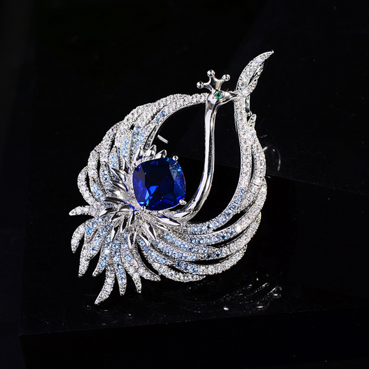 AVELIA Fortunelle Phoenix Rhinestone Brooch