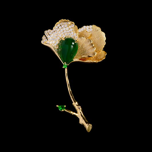 AVELIA Lotr Leaf Brooch​