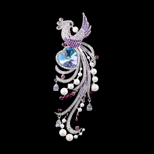 AVELIA Phoenix Bird Brooch