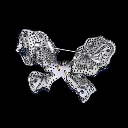 AVELIA Classic Butterfly Grace Pearl Brooch