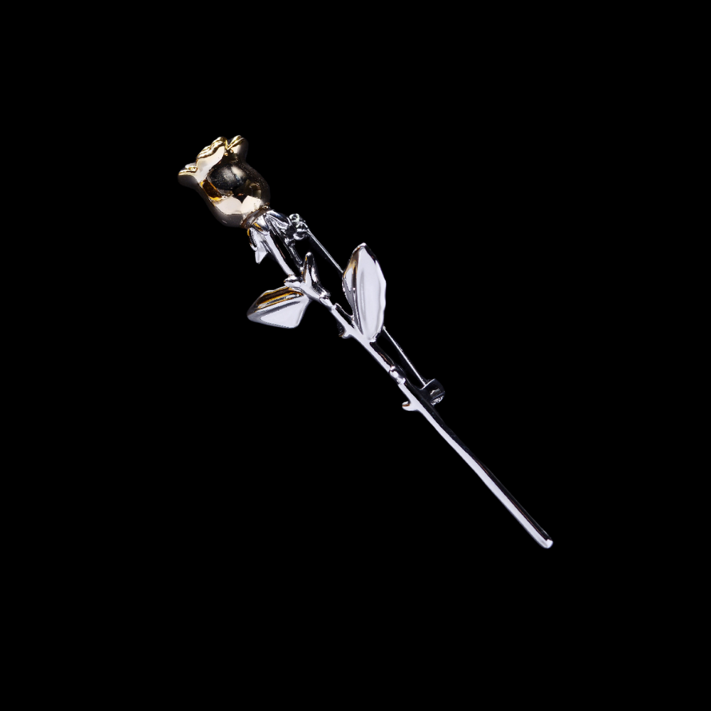 AVELIA Men's Rose Brooch
