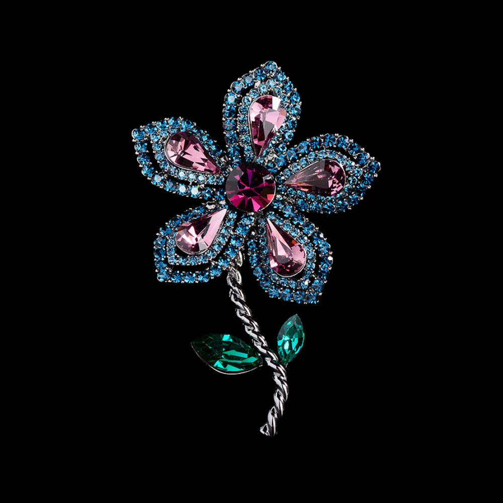 Twilight Forget-Me-Not Brooch